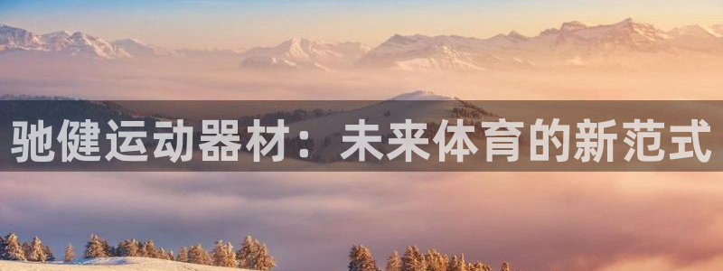 征途国际集团E.ON：驰健运动器材：未来体育的新范式